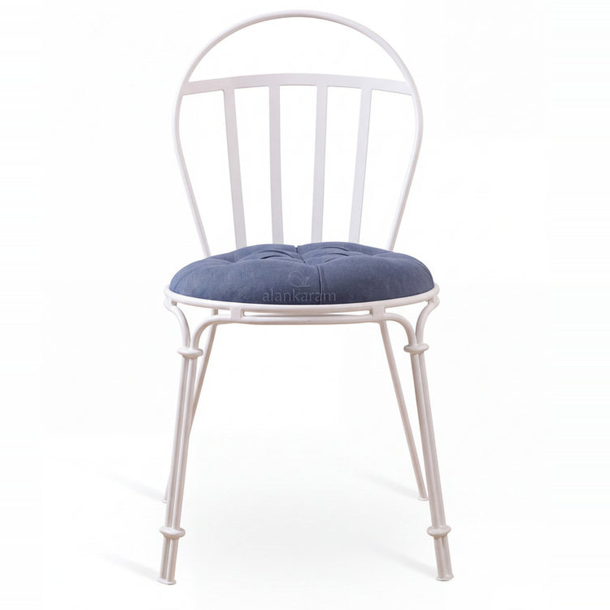 Biarritz PE Rattan Outdoor Chair with Metal Frame and Cushions