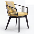 Cascais Steel Rod Back Outdoor Armchair with Cushions