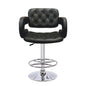 Derby Chesterfield Tufted Pub Stool in Black – Divine Chairs HIGHCOUNTER Collection