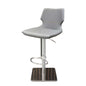 Digi Adjustable Swivel Bar Stool in Light Grey – Divine Chairs HIGHCOUNTER Collection