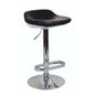 Duke Saddle Seat Adjustable Bar Stool in Black – Divine Chairs HIGHCOUNTER Collection