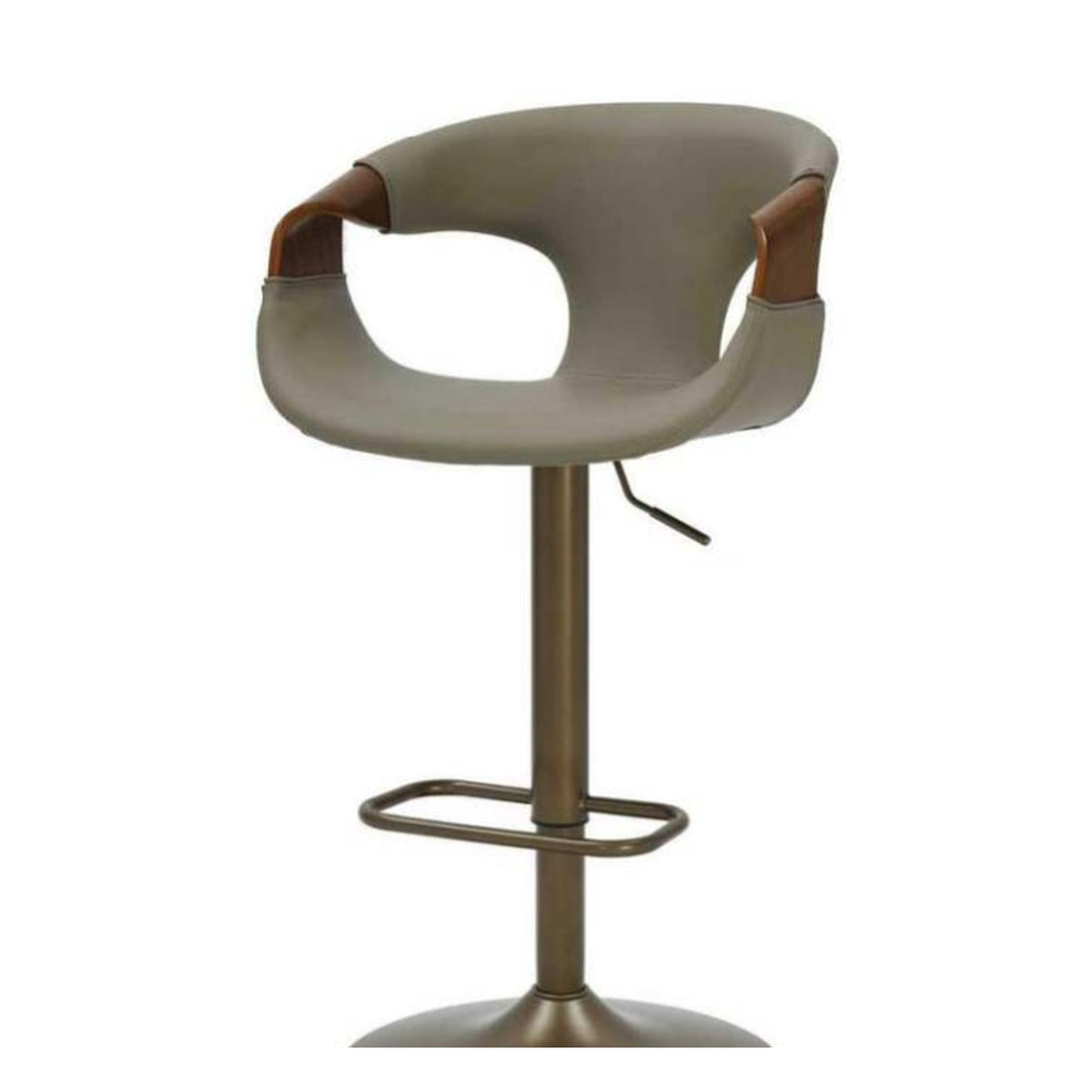 Kite Adjustable Swivel Bar Stool in Olive Green – Divine Chairs HIGHCOUNTER Collection