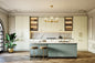Casantro laminate finish luxury kitchen with contemporary cabinetry