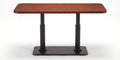 Levanto 6 Seater Acacia Dining Table with Tapered Wood Pedestals