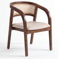 Matera Natural Cane Acacia Wood Dining Chair