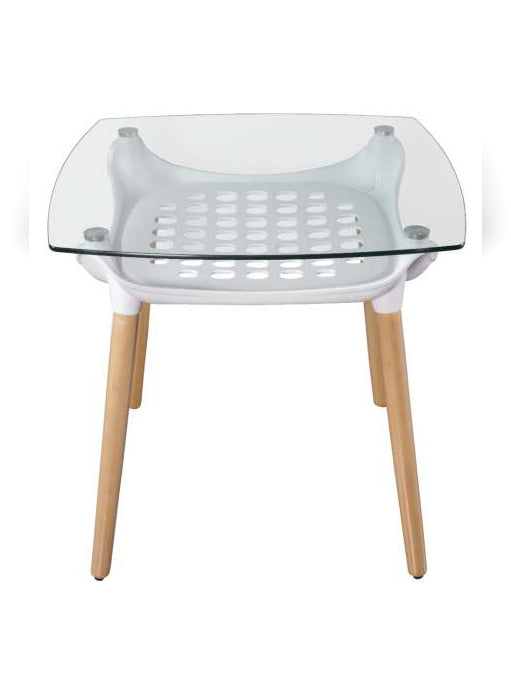 Milano Glass Square Café Table - product image 1