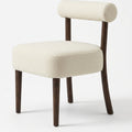 Ragusa Bolster Back Bouclé Dining Chair