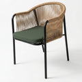 Rhodes Terracotta Rope Weave Aluminium Outdoor Chair