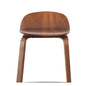 Rocky Bentwood Shell Bar Stool in Walnut Brown – Divine Chairs HIGHCOUNTER Collection