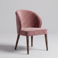 Spoleto Mild Steel Upholstered Dining Chair