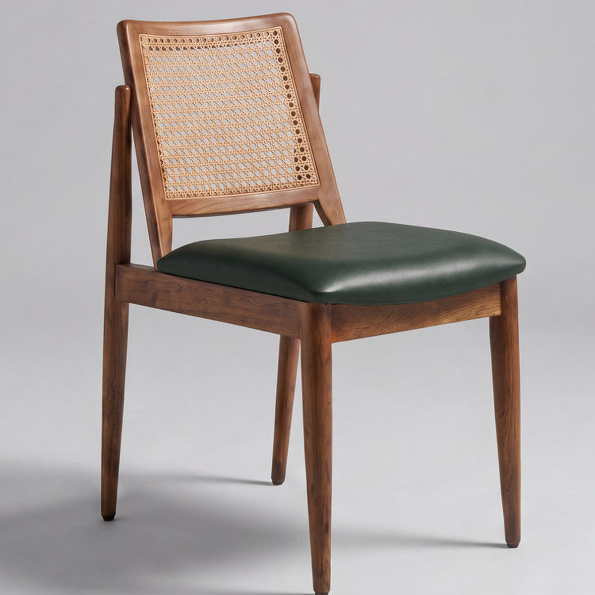 Treviso Natural Cane Acacia Wood Dining Chair