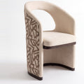 Tropea Bobbin Leg Upholstered Dining Chair