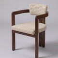 Udine Mild Steel Upholstered Dining Chair