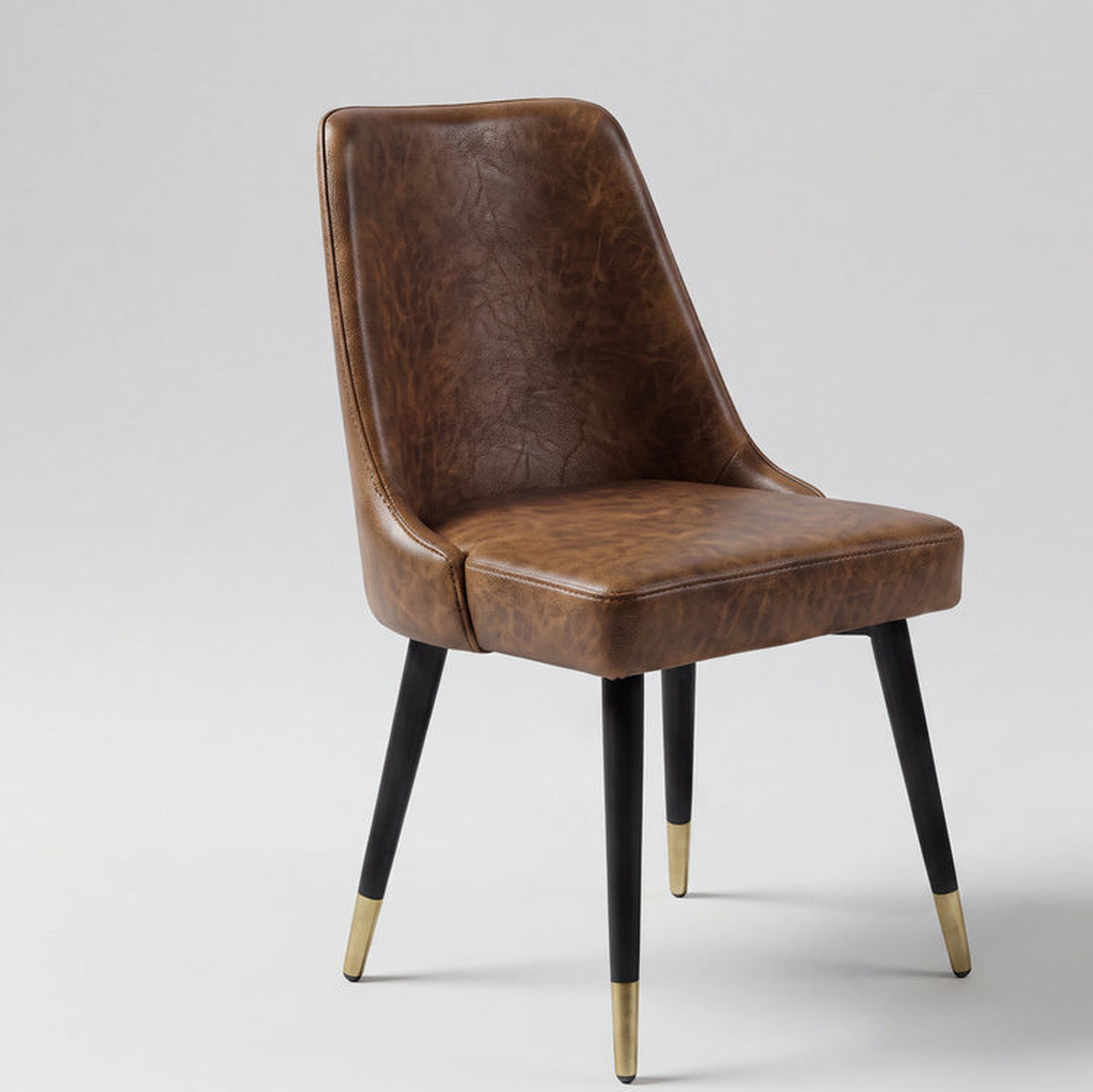 Varese Acacia Wood Upholstered Dining Chair