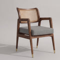 Verona Natural Cane Acacia Wood Dining Chair