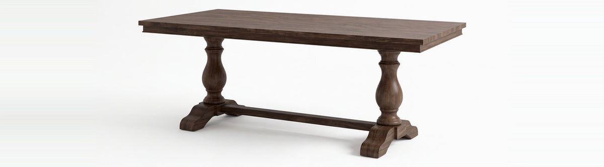 Volterra 8–10 Seater Acacia Dining Table with Trestle Base